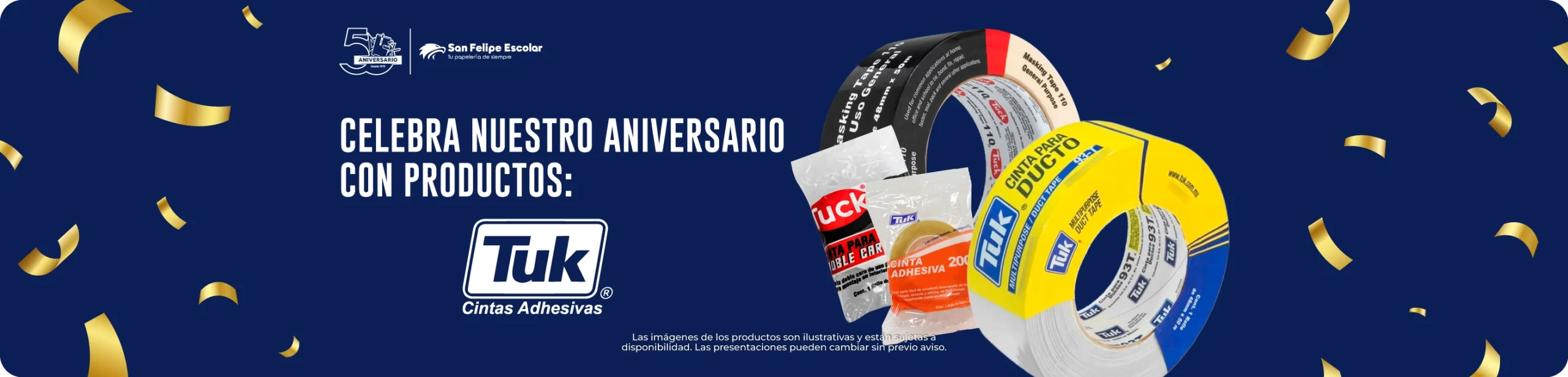San Felipe Escolar productos TUK