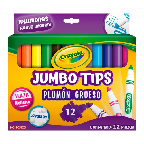 Jumbo Tips 12 Crayola
