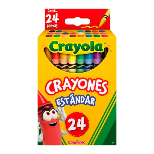 Crayones Estándar 24 Crayola