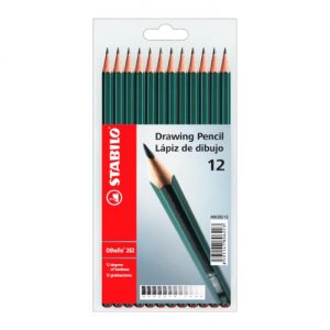 Paquete con Lápices de Dibujo c/12 - Stabilo - San Felipe Escolar
