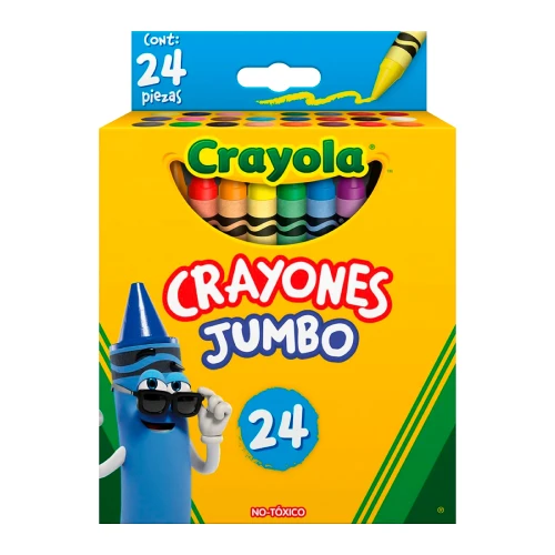 Crayones Jumbo c/24 Crayola