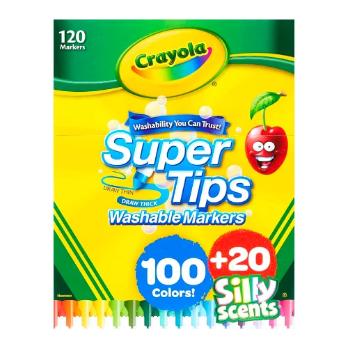 Super Tips c/120 Crayola