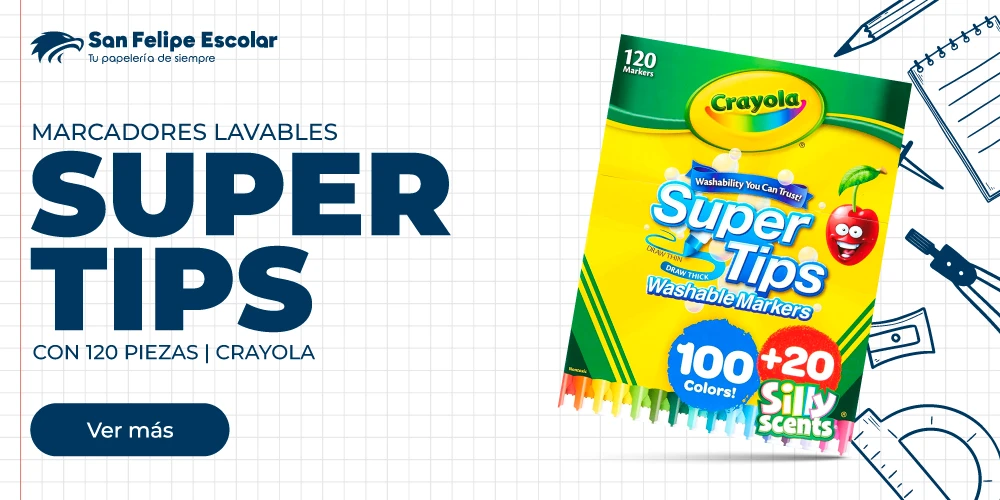 Super Tips 120 Crayola